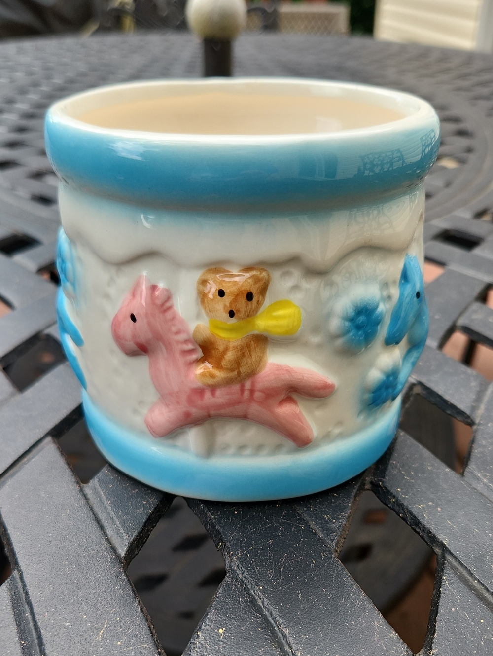 Vintage Nancy Pew Ceramic Nursery Planter